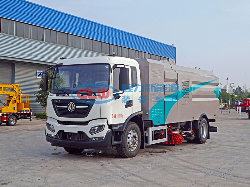 东风天锦CL5182TXSBEV型纯电动洗扫车