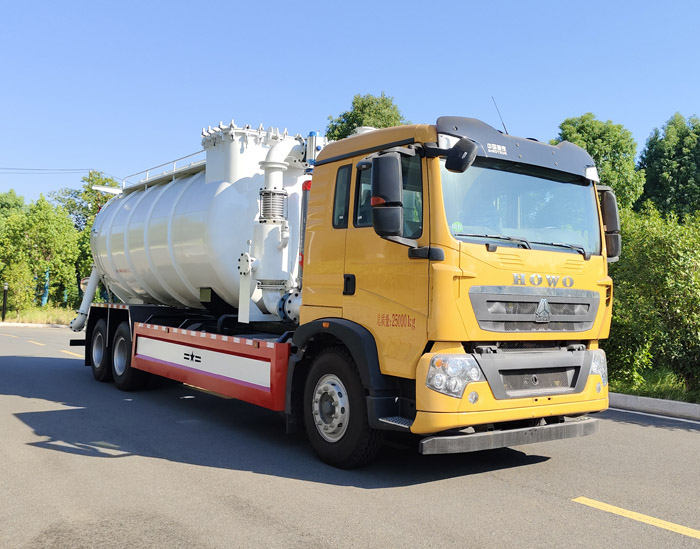 程力牌CL5251GXY6ACC型吸引压送车